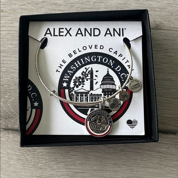 Alex and Ani The Beloved Capital Washington DC NEW IN BOX - Picture 2 of 4